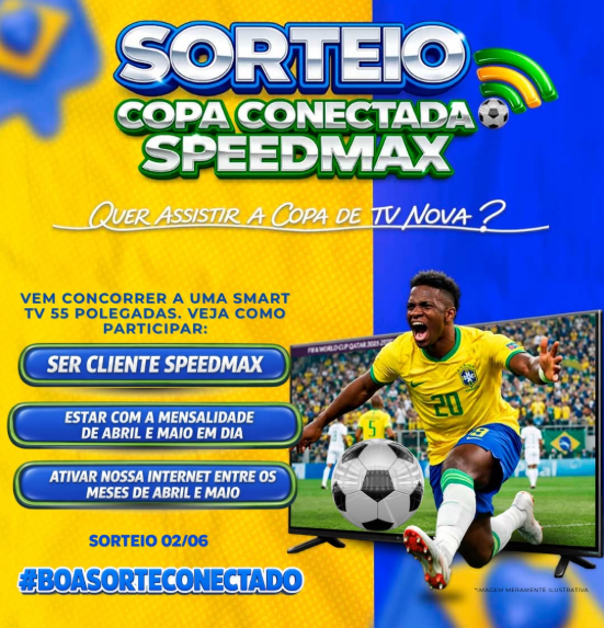 Sorteio Copa Conectada SpeedMAX